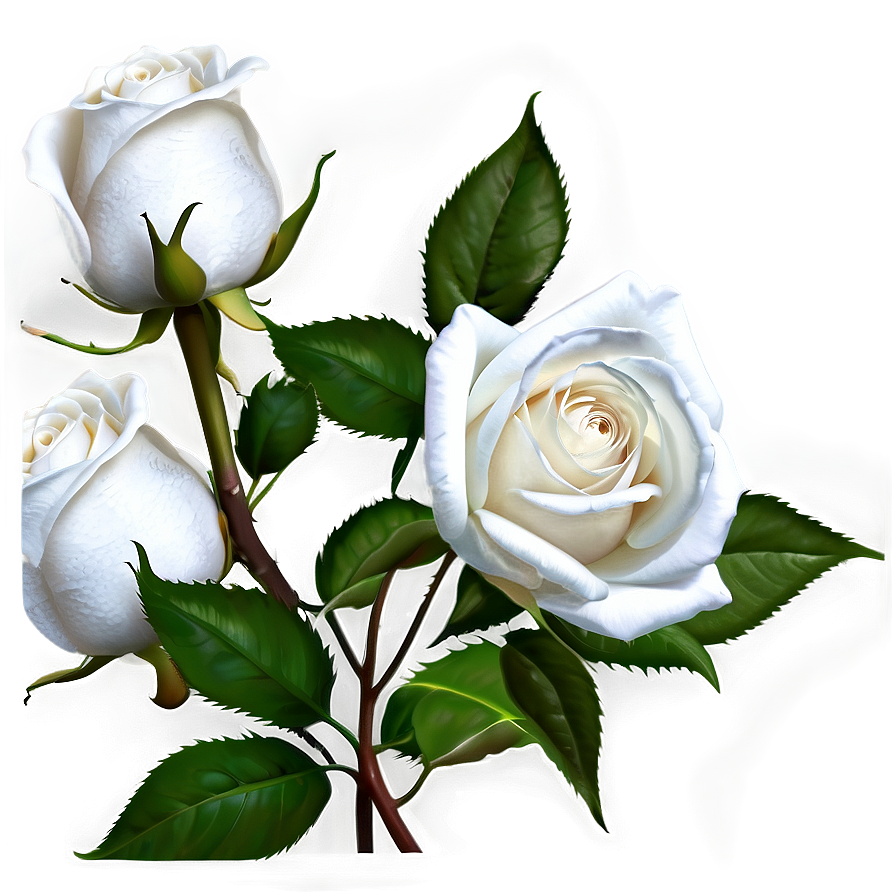 White Rose Png 04292024 PNG