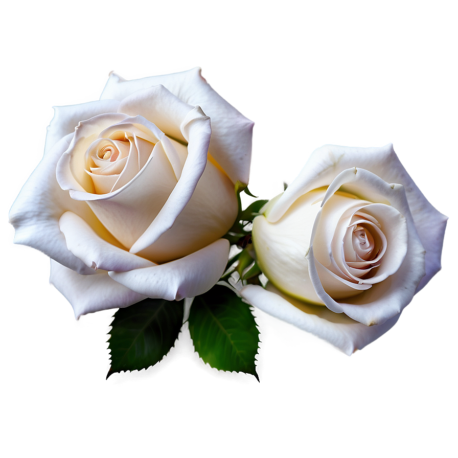 White Roses Flowers Png Nxq5 PNG