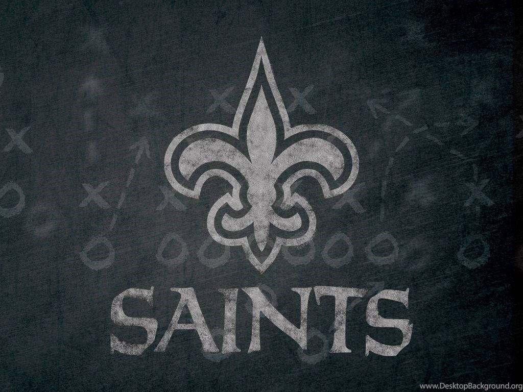 White Saints Logo Wallpaper