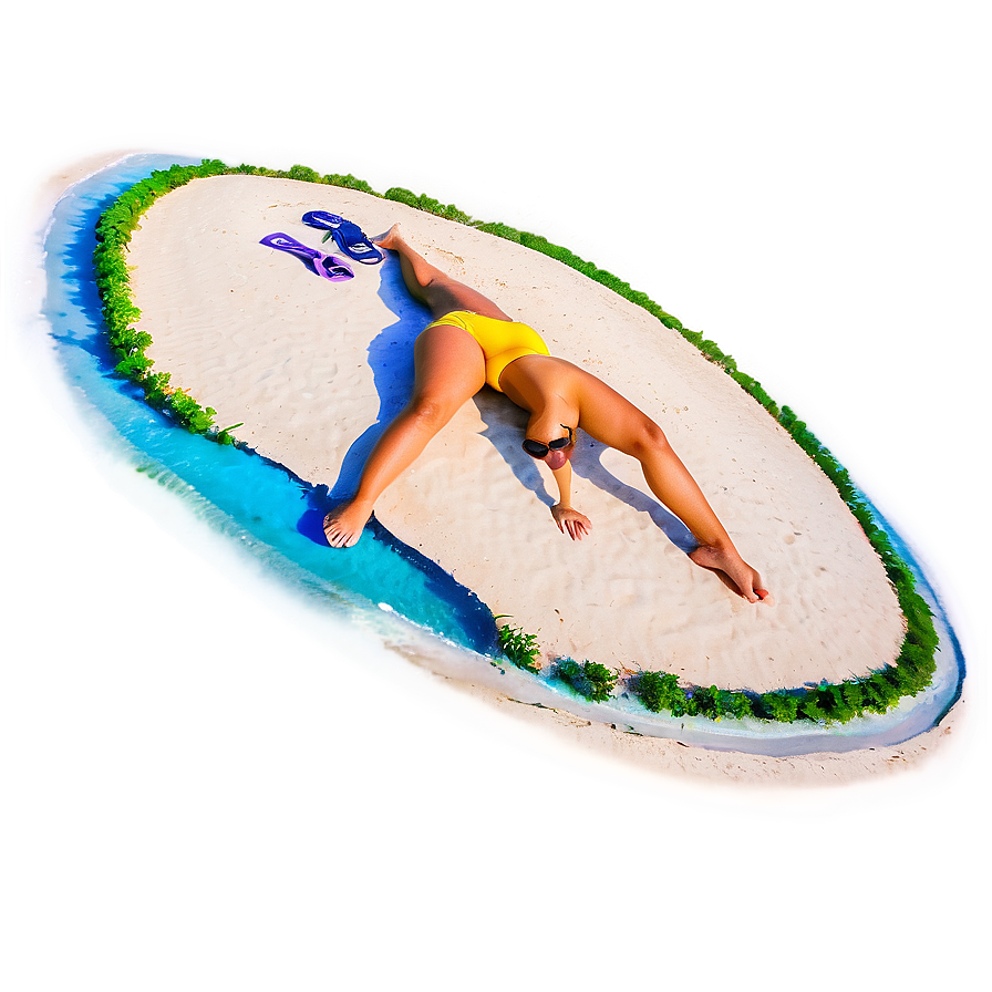 White Sand Beach Paradise Png Pbp PNG