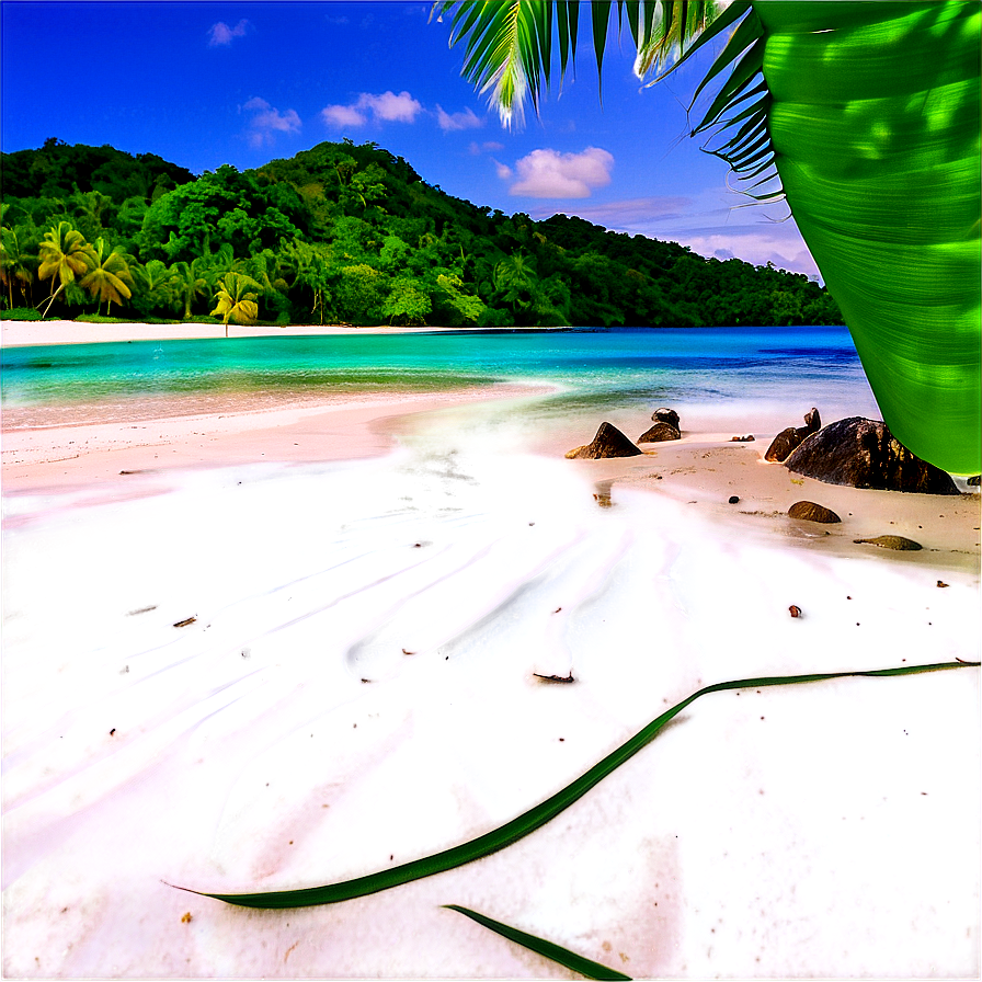 White Sandy Beach Paradise Png 83 PNG