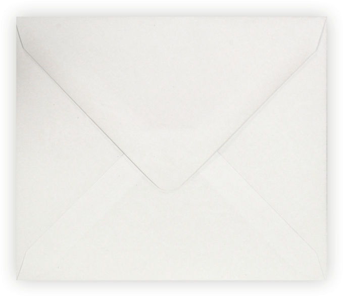 White Sealed Envelope PNG