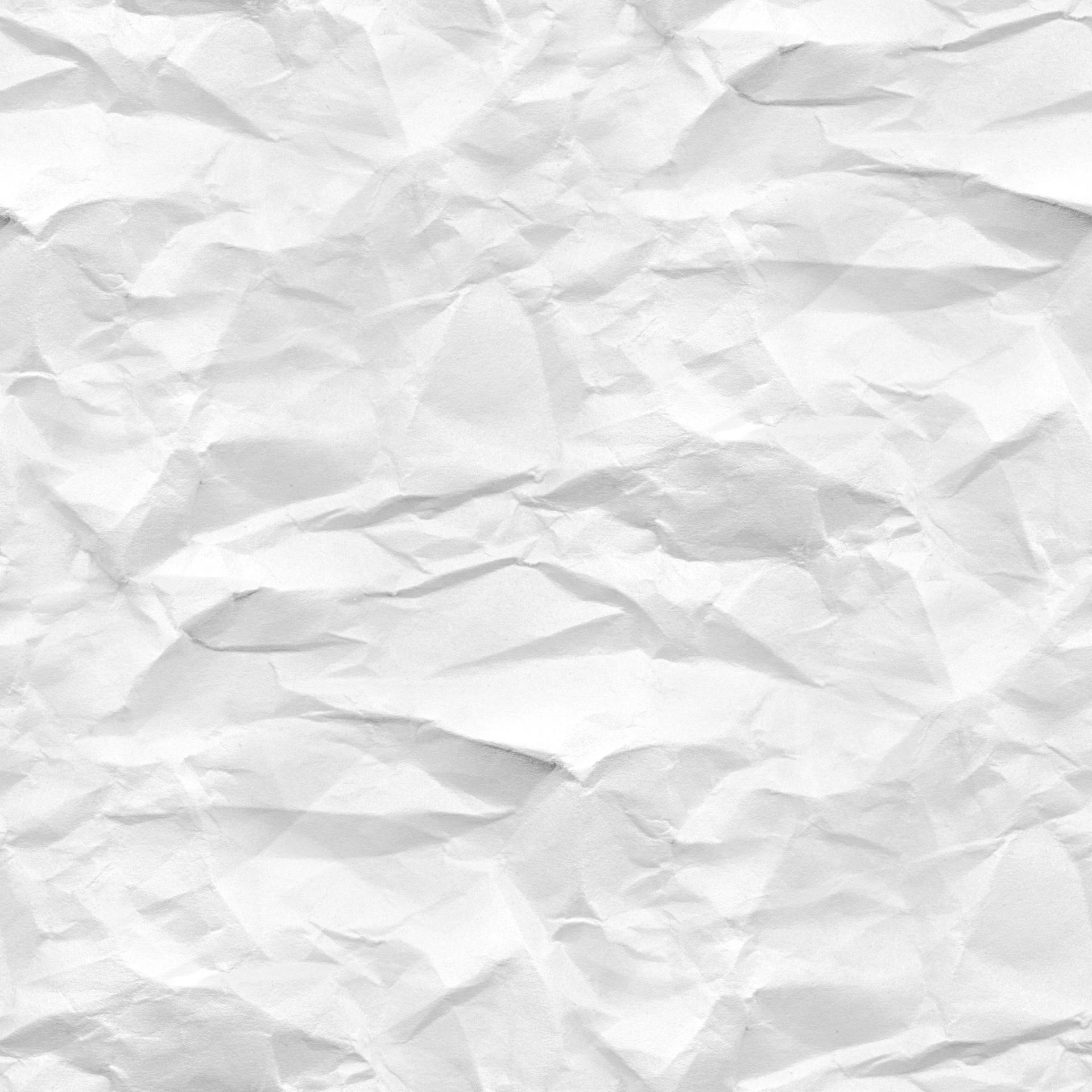 Hvid ledningsfri krøllet papir Wallpaper