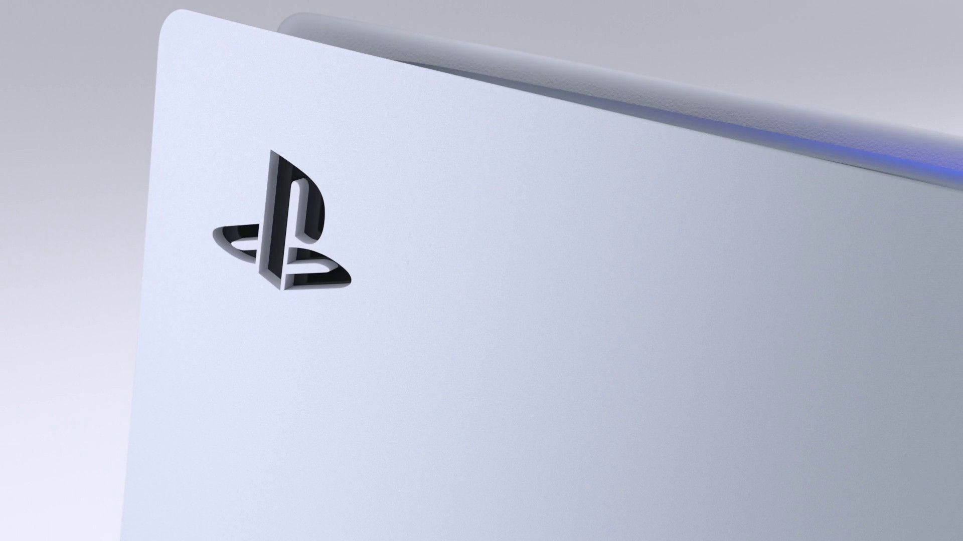 White Shining Ps5 Console