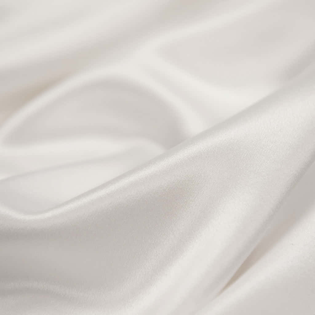 Silky White Silk Background