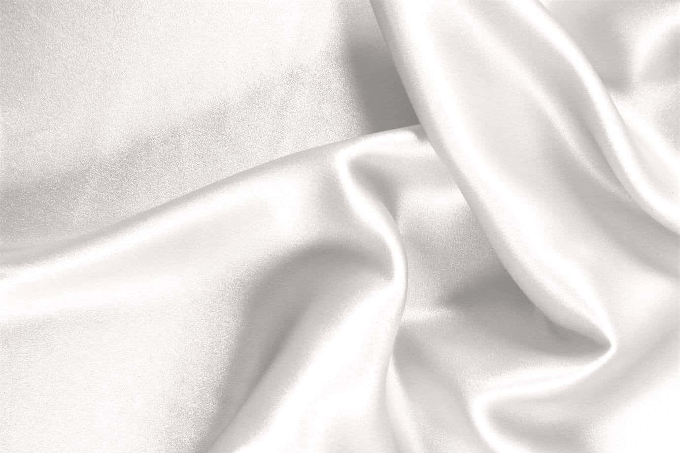 Luxurious White Silk Textured Background