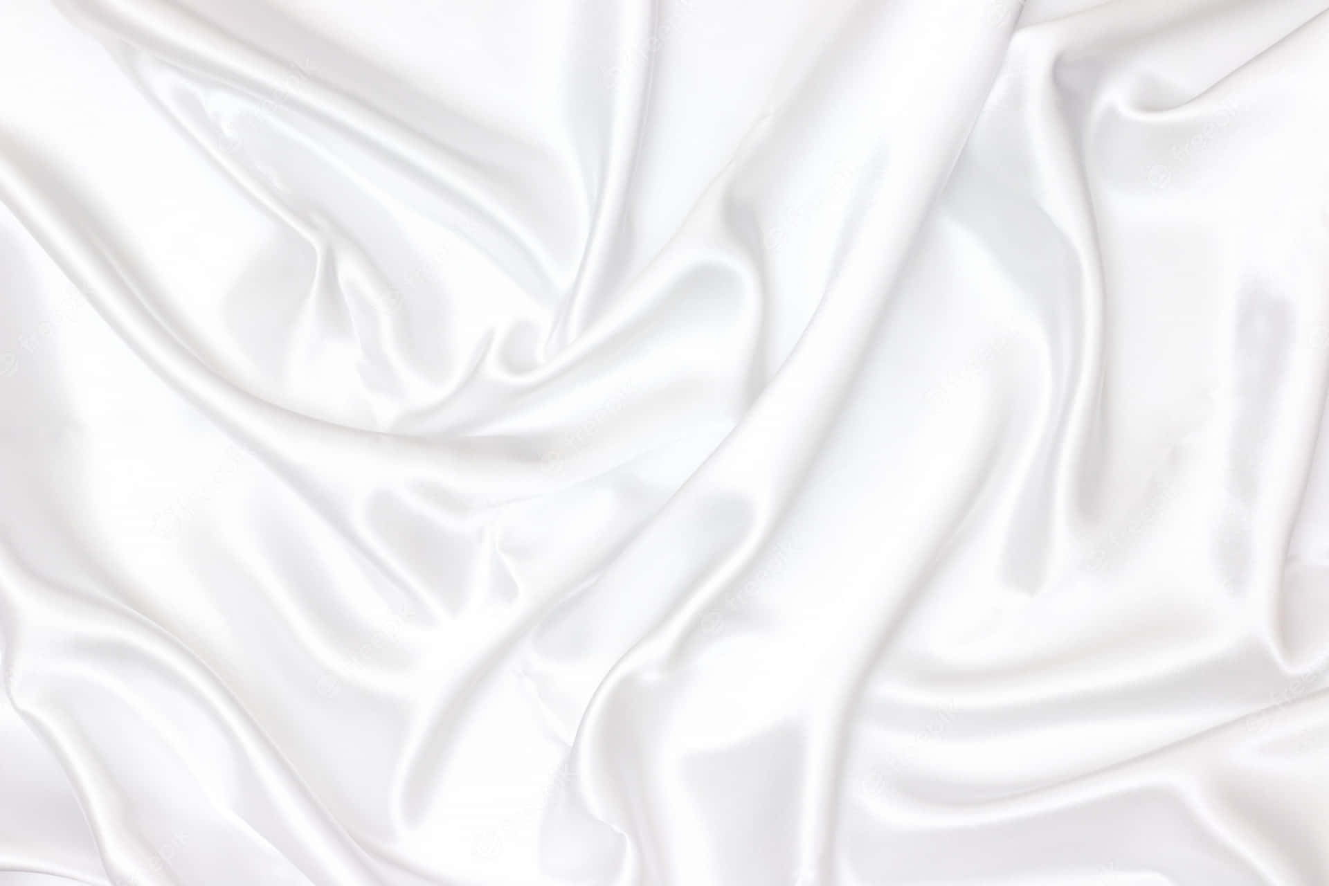 Bright White Silk Background