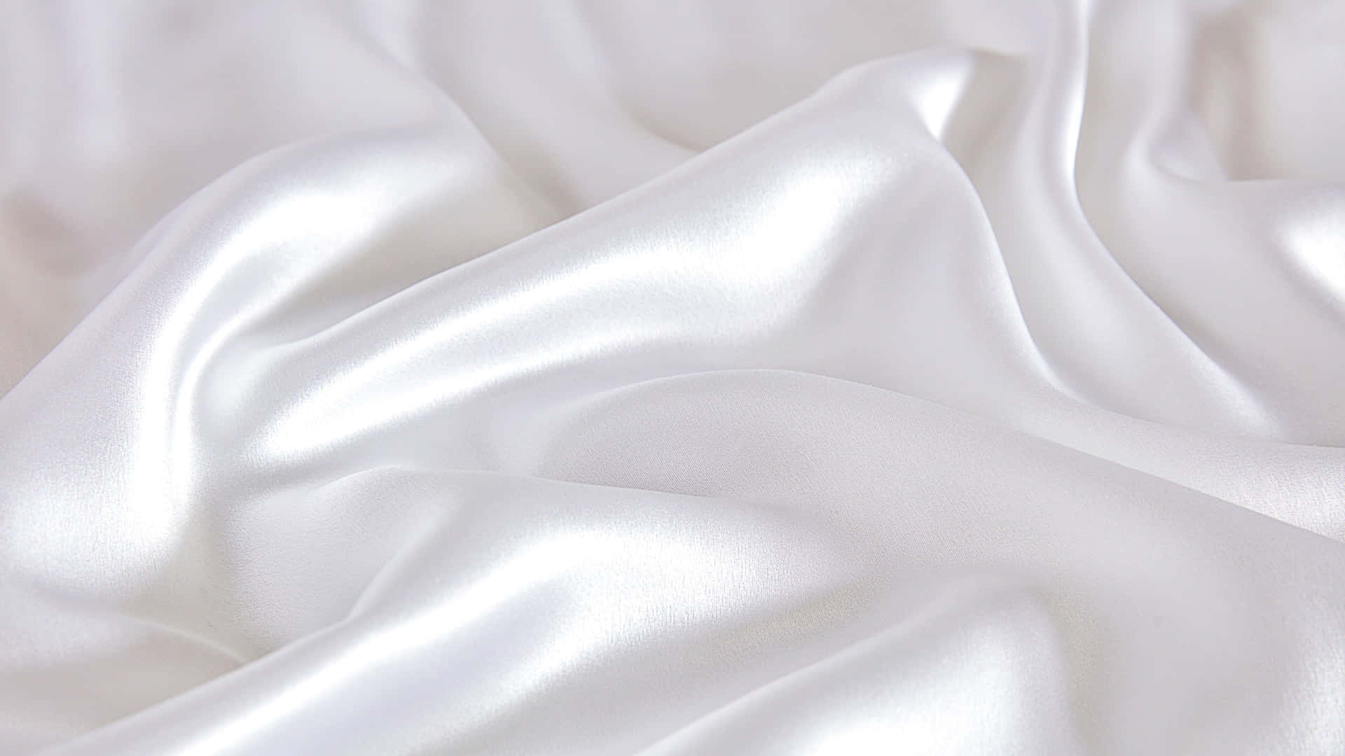 Glossy White Silk Background