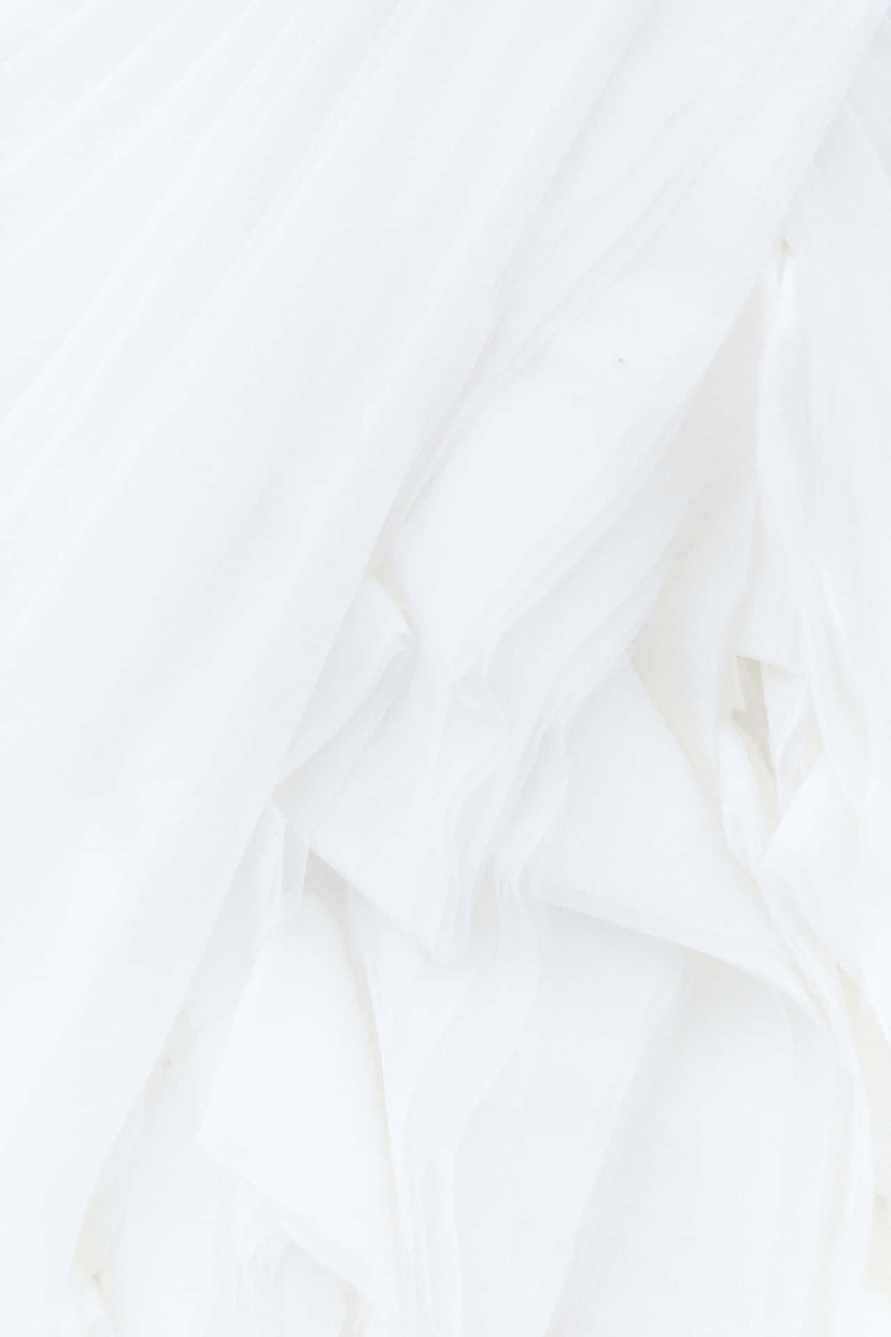 A Plain White Silk Background
