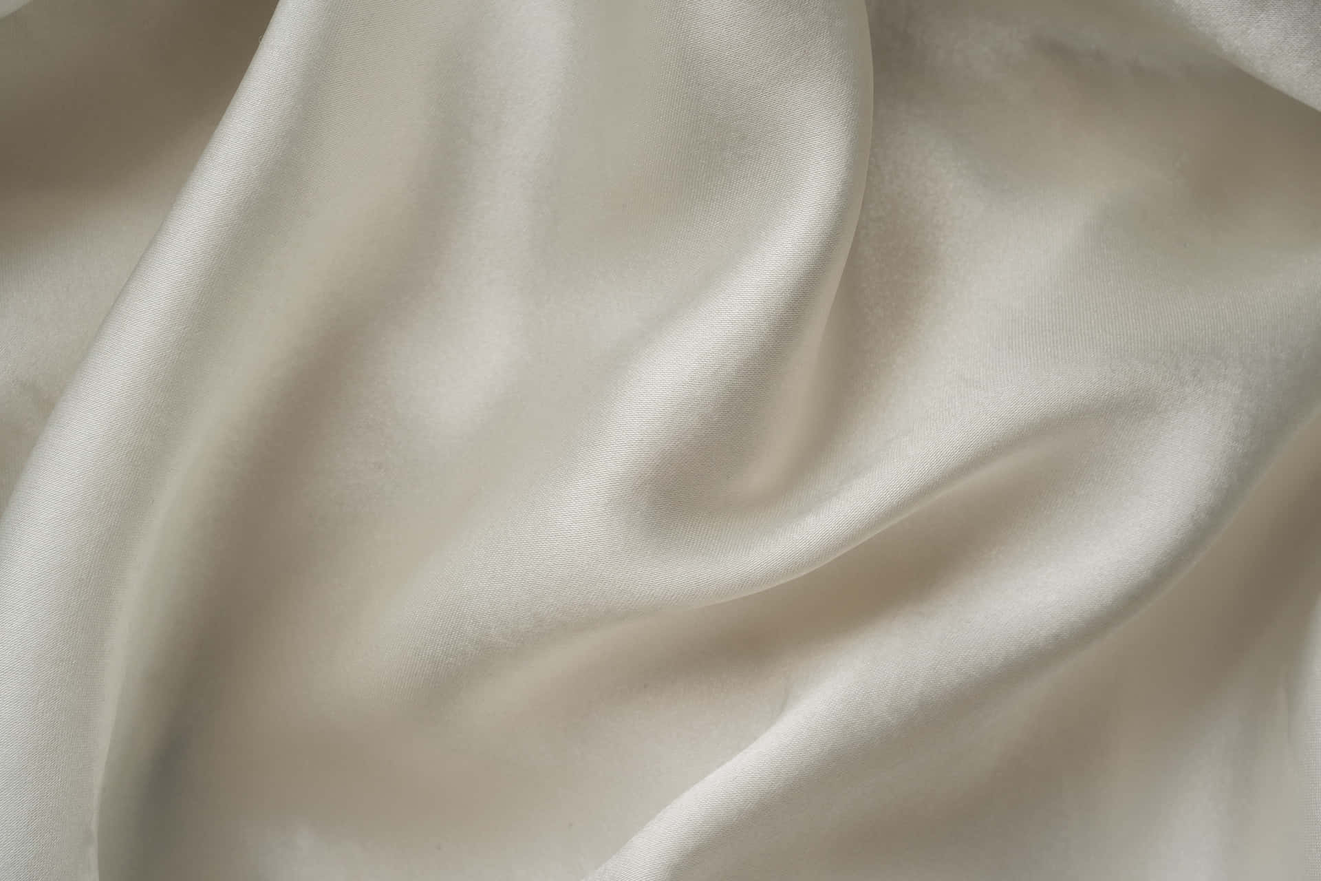 Elegant White Silk Fabric Background