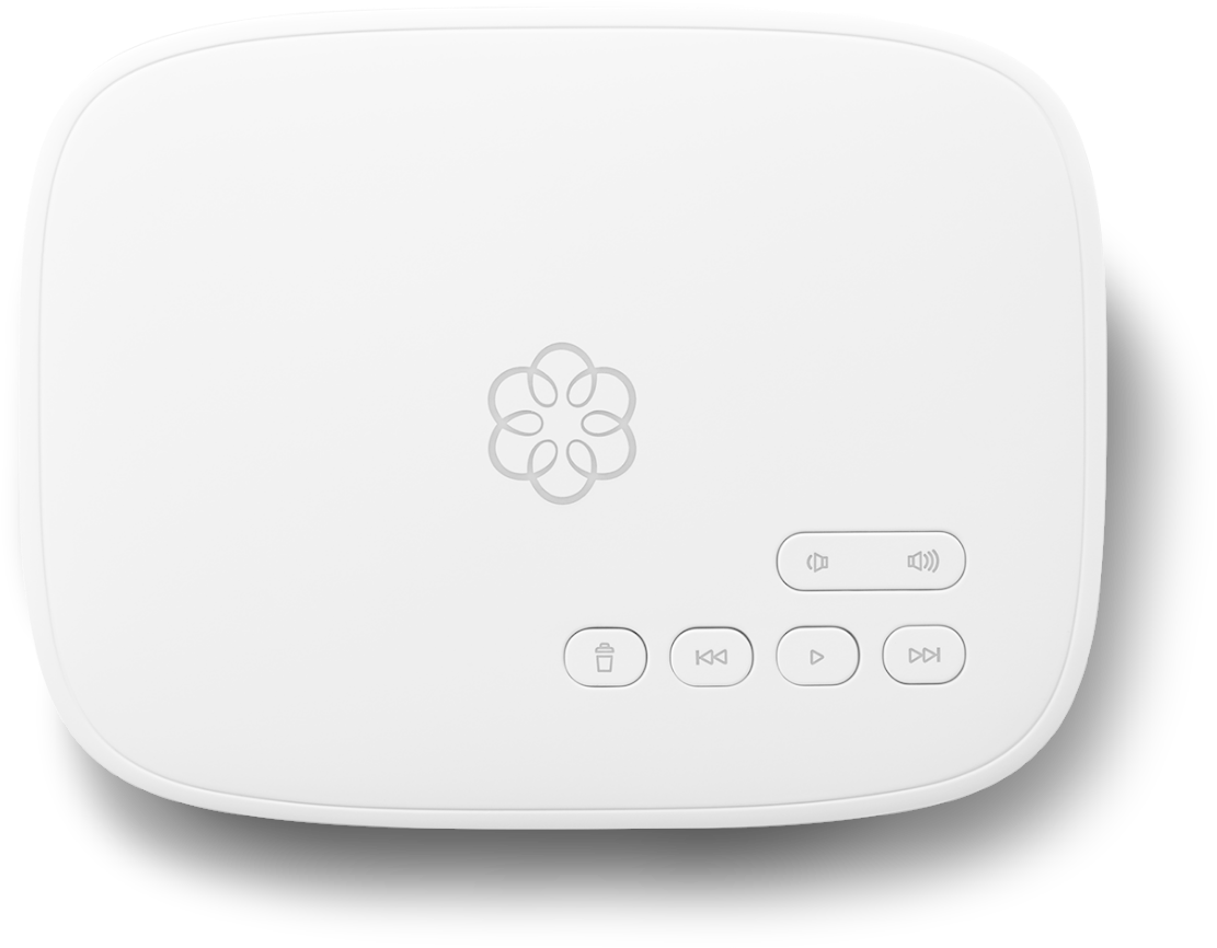 White Smart Home Device PNG
