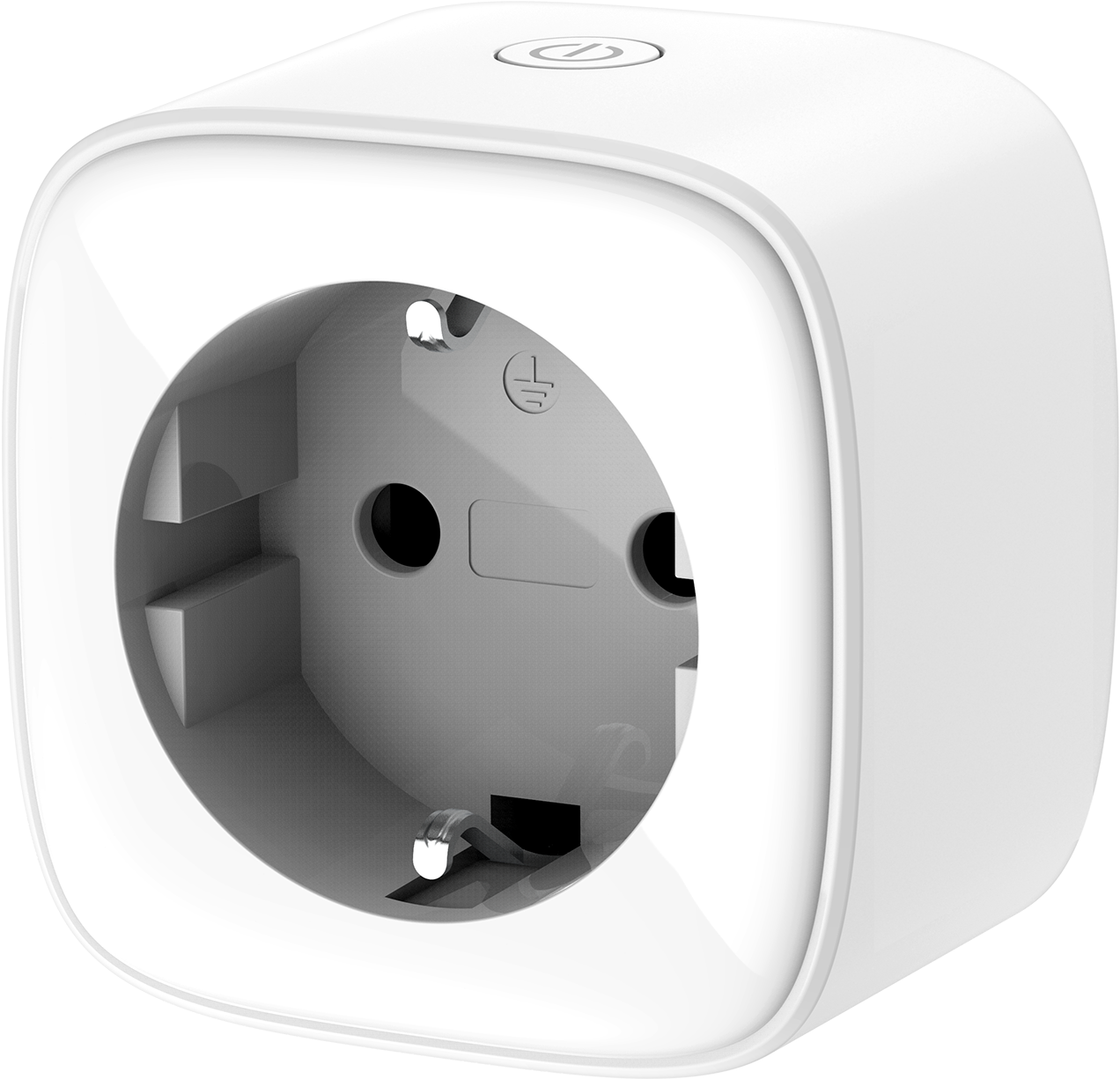 White Smart Plug Electrical Device PNG