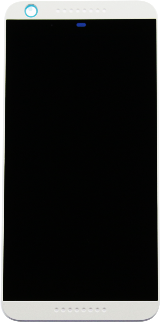 White Smartphone Blank Screen PNG