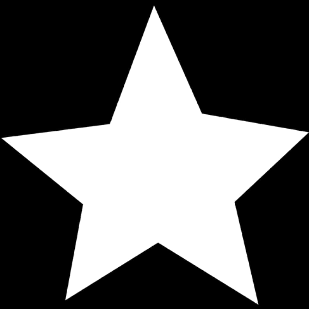 White Star Icon PNG