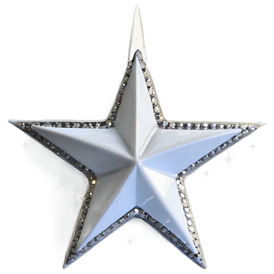 White Star With Twinkle Png 23 PNG