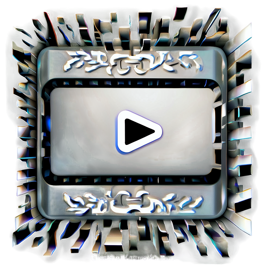 White Streaming Play Button Png Xeg PNG