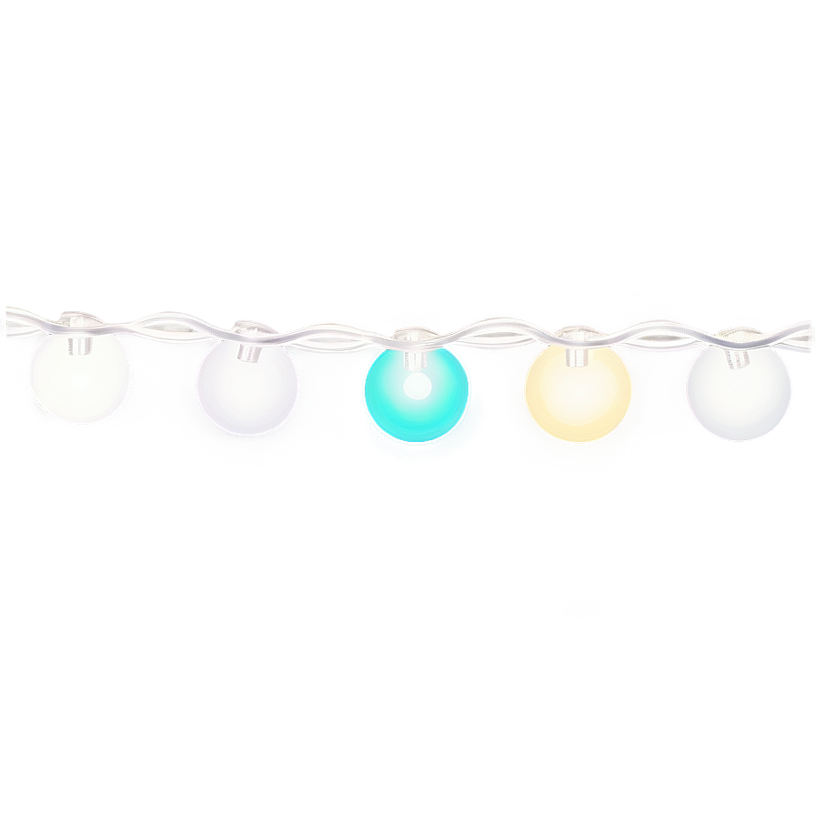 White String Light Png Sjm10 PNG