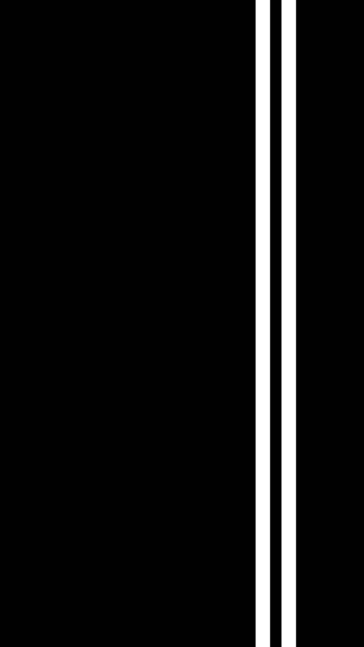 White Stripes On Black Iphone 6 Plus Wallpaper