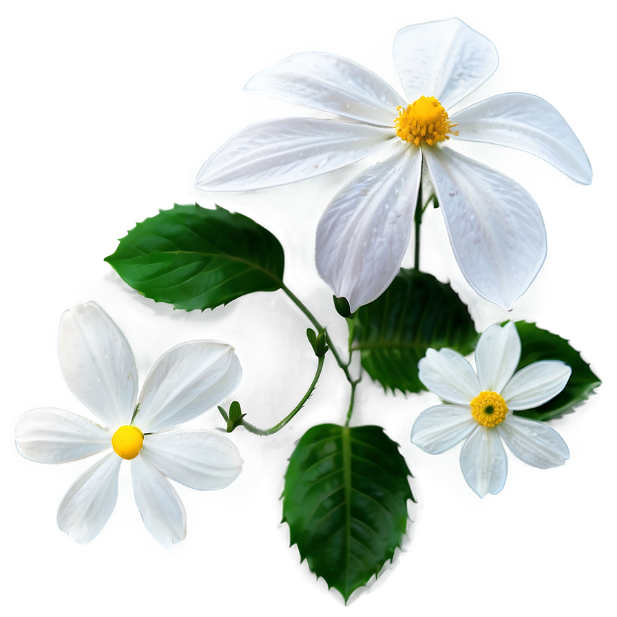 White Summer Flower Png 59 PNG