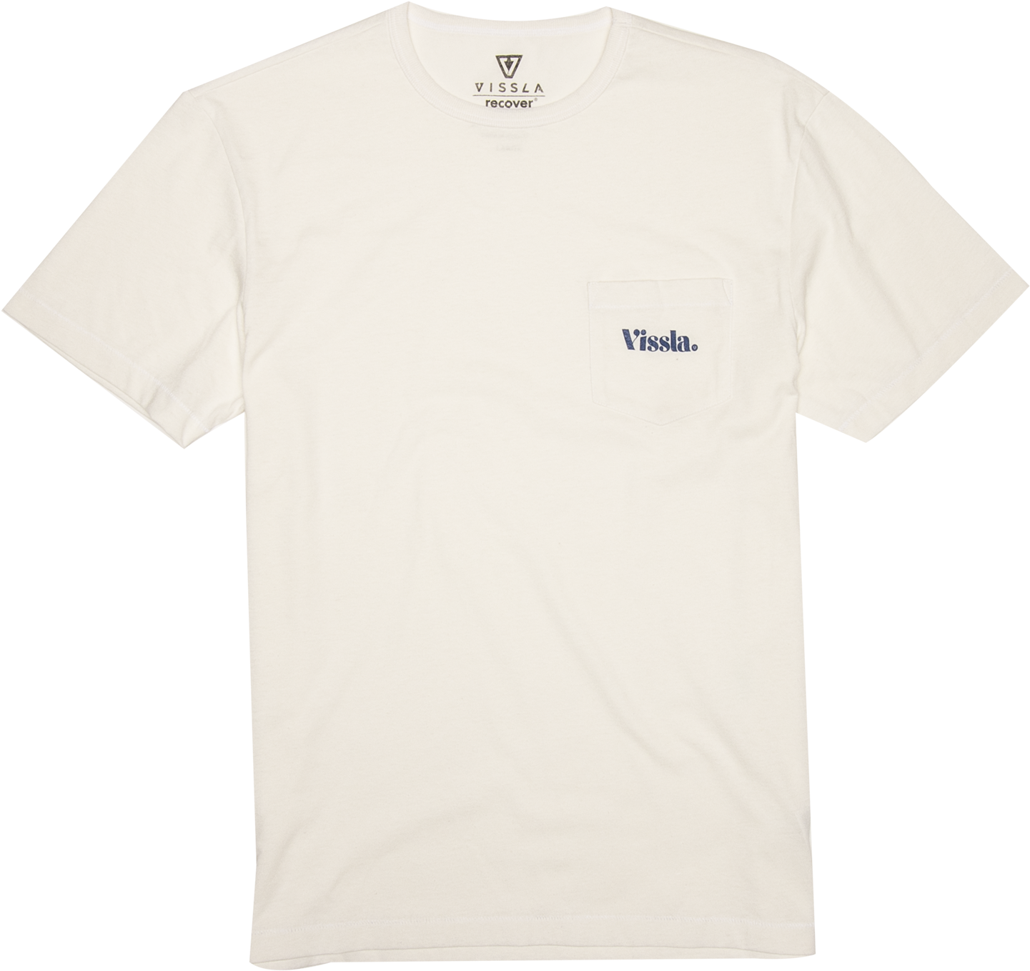 White T Shirt Branded Pocket Design PNG