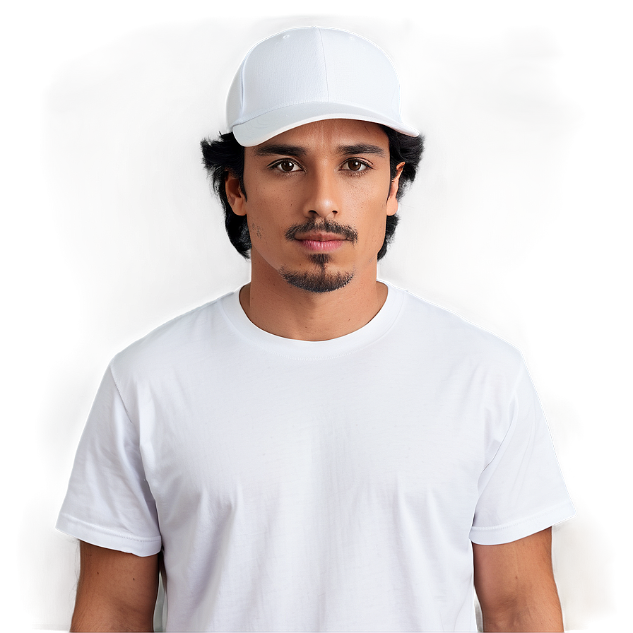 White T-shirt Front View Png Vui63 PNG