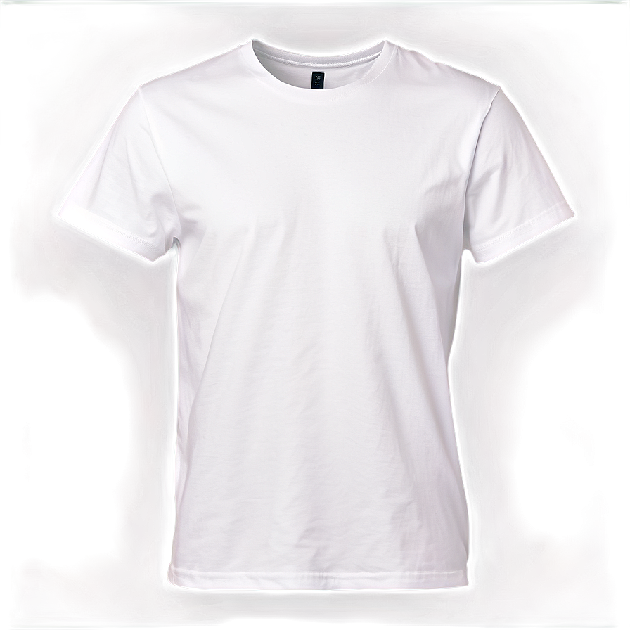 White T-shirt Mockup For Apparel Design Png 53 PNG