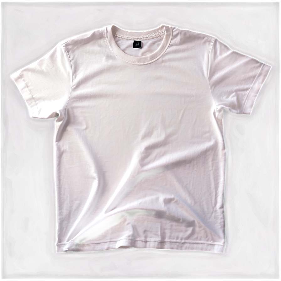 White T-shirt Mockup For Printing Png 59 PNG