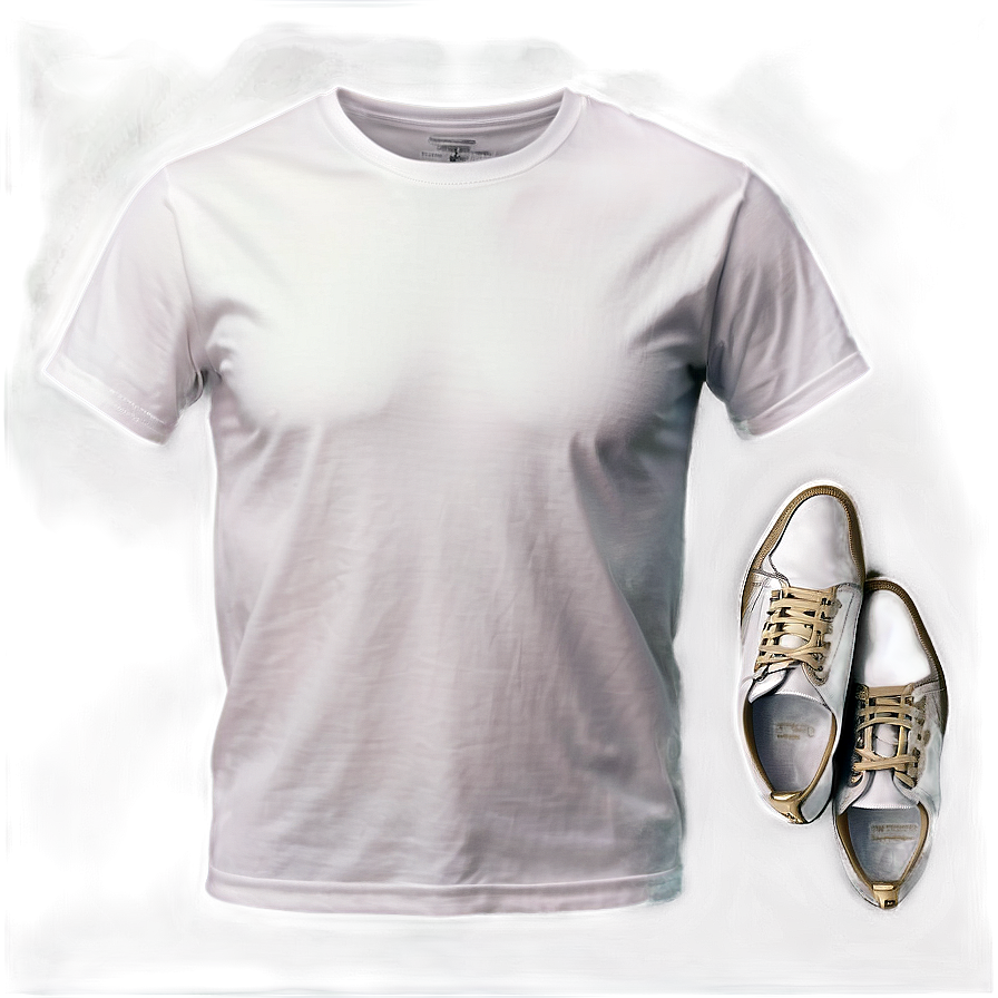 White T-shirt Mockup Transparent Background Png 64 PNG