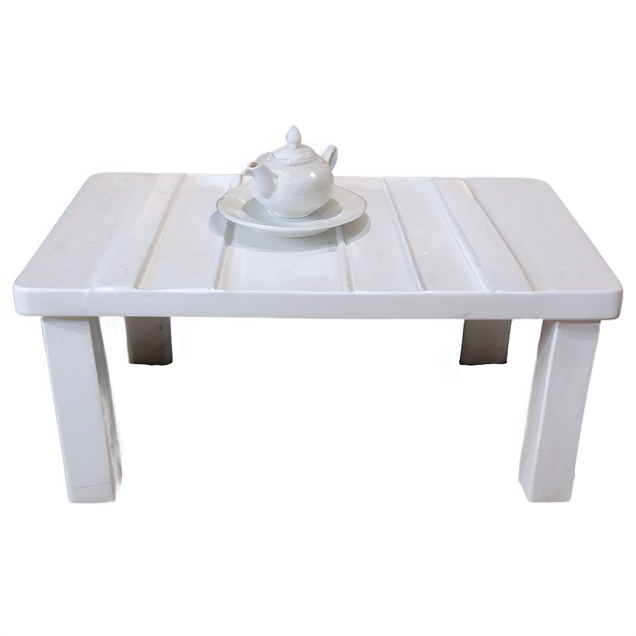 White Table For Two Png Jby16 PNG