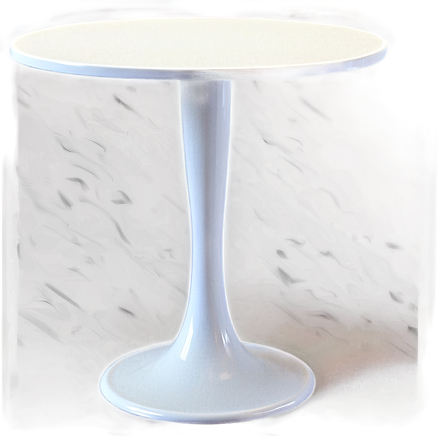 White Table Side View Png Hyj PNG