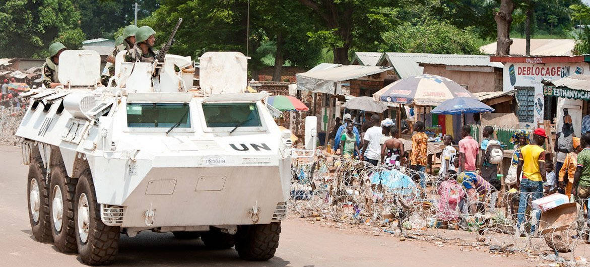 White Tank In Central African Republic Background