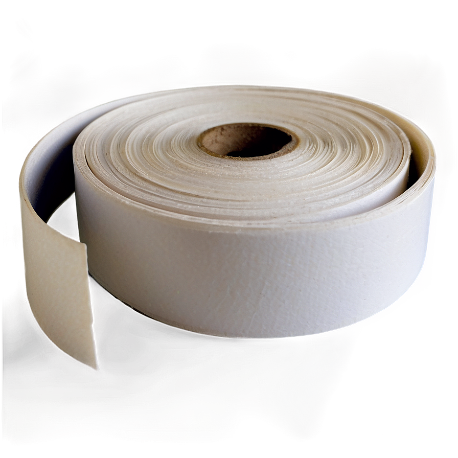 White Tape Roll Png 06212024 PNG