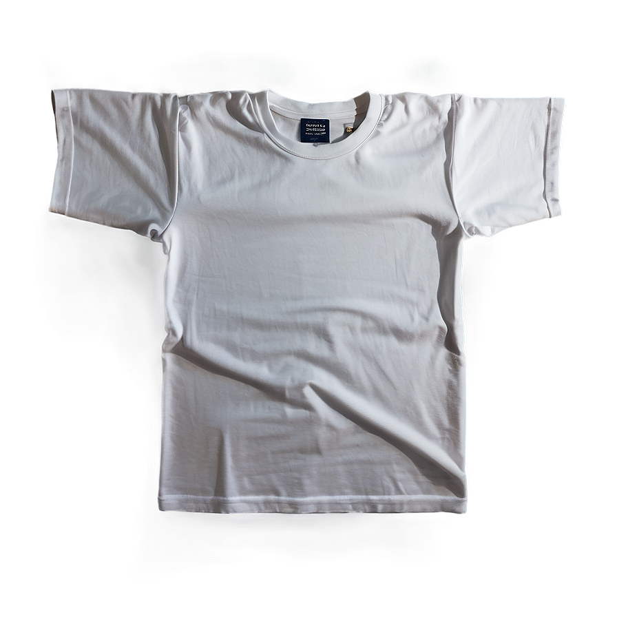 White Tee For Summer Png 06272024 PNG