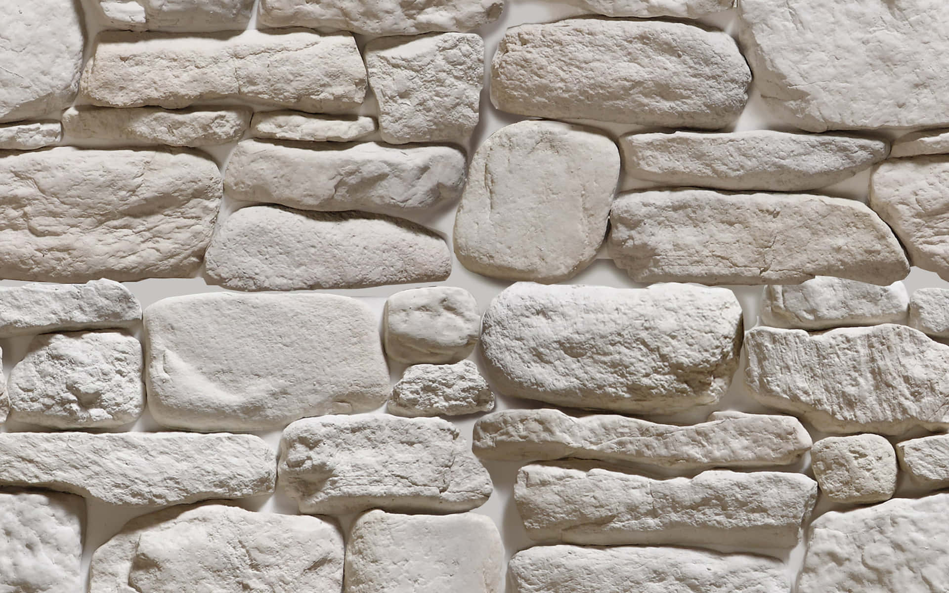 Beautiful Stone Wall White Texture Background