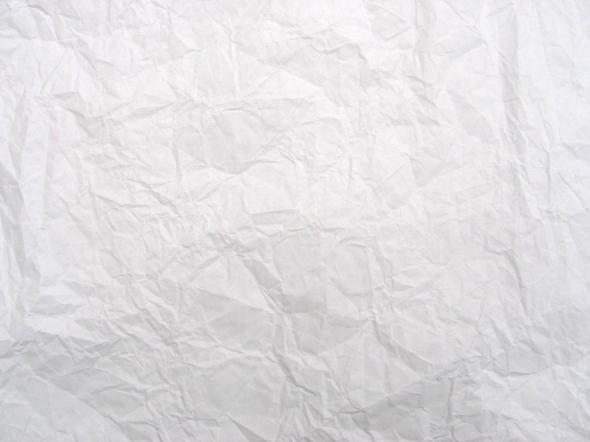 White Texture Crumpled Paper Wallpaper