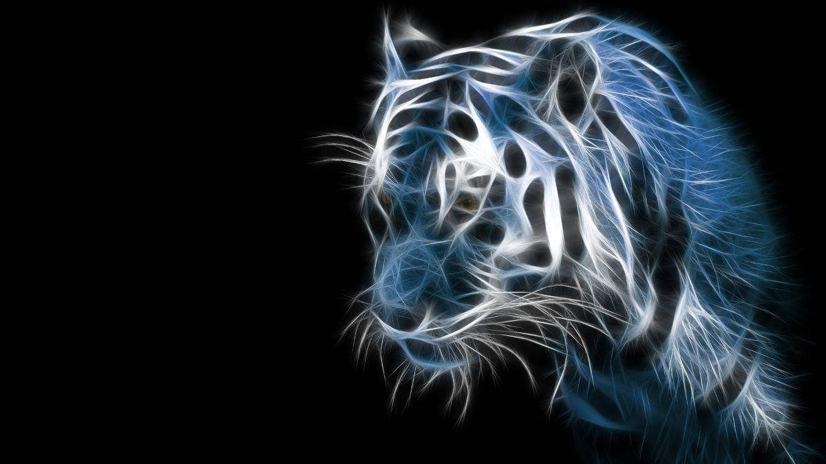 White Tiger Cool Picture Background