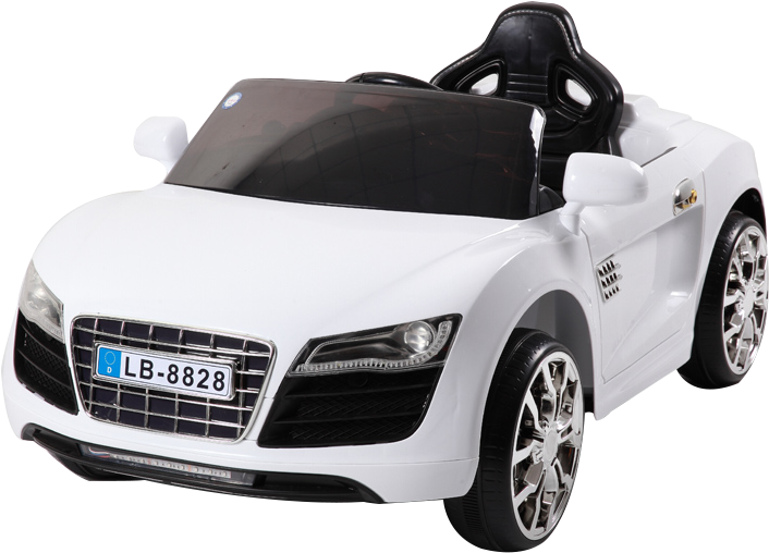 White Toy Car Model H D PNG