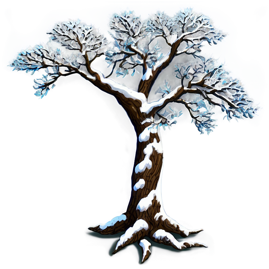 White Tree D PNG