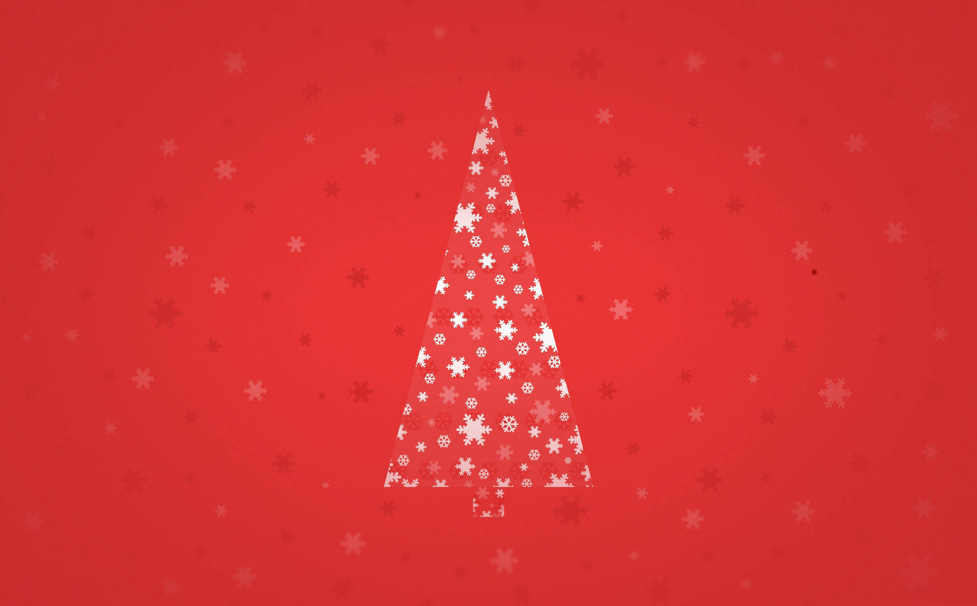 White Tree In Christmas Background Wallpaper
