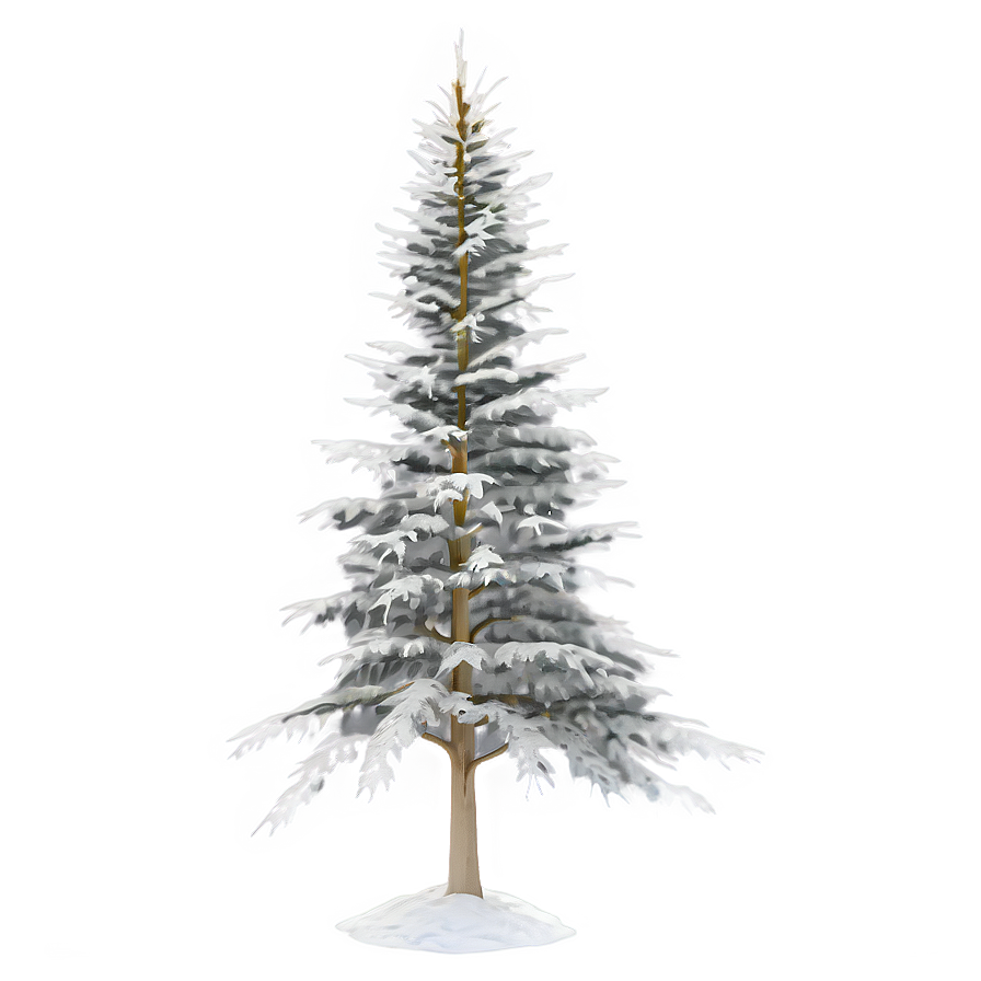 White Tree In Soft Focus Png 06252024 PNG