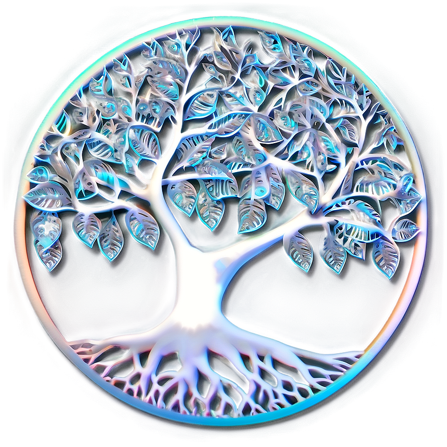 White Tree Of Life Logo Png Ayr PNG