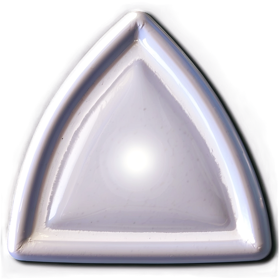 White Triangle For Digital Art Png 41 PNG