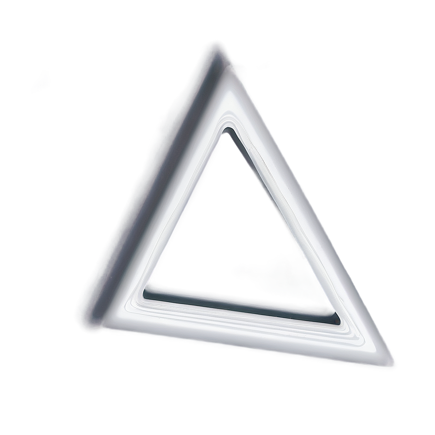White Triangle For Pattern Design Png Agt PNG