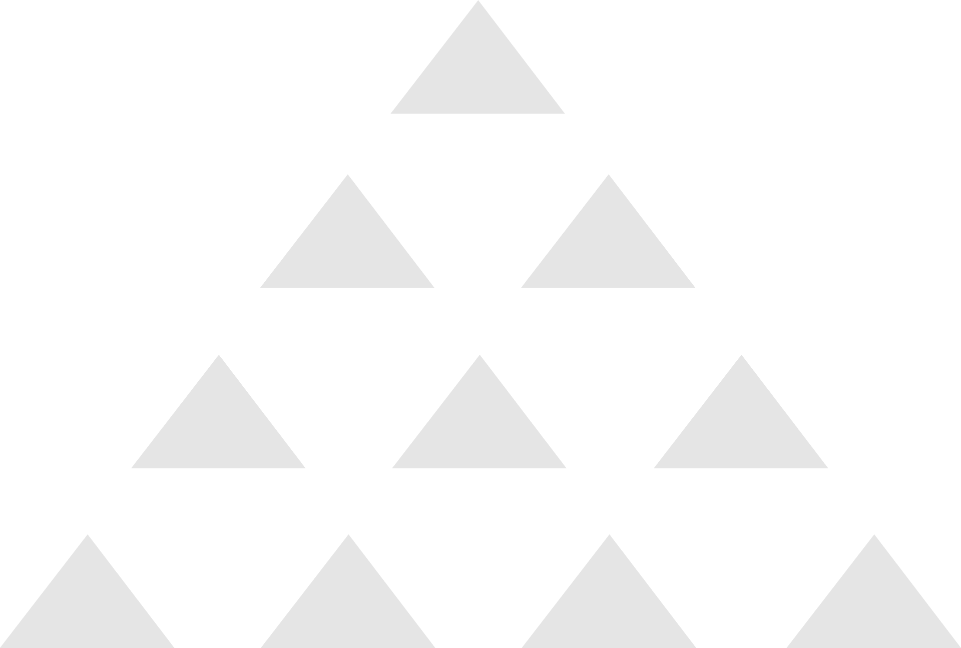 White Triangles Pattern PNG