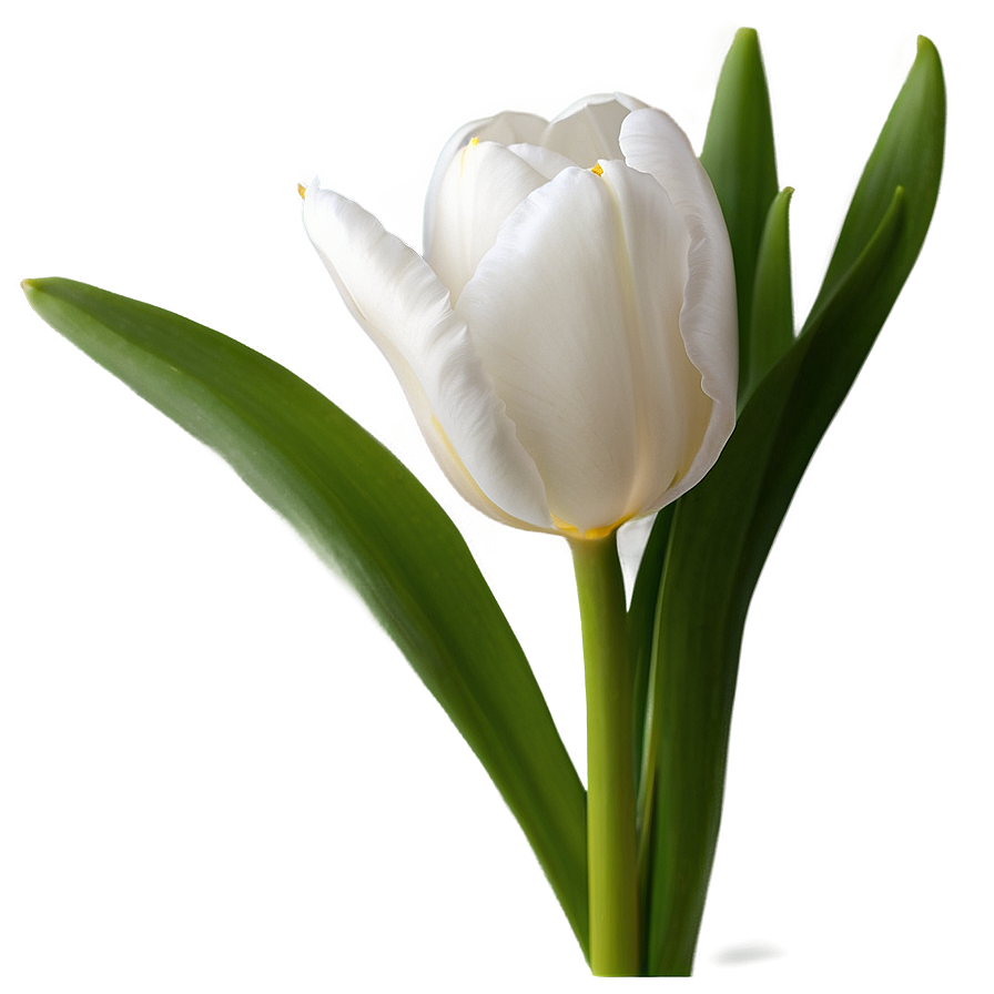 White Tulips Elegance Png 05242024 PNG