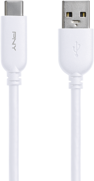 White U S B Cto U S B A Cable PNG