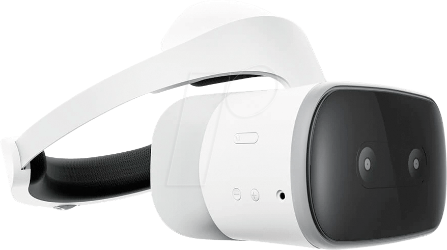 White V R Headset Isolated PNG