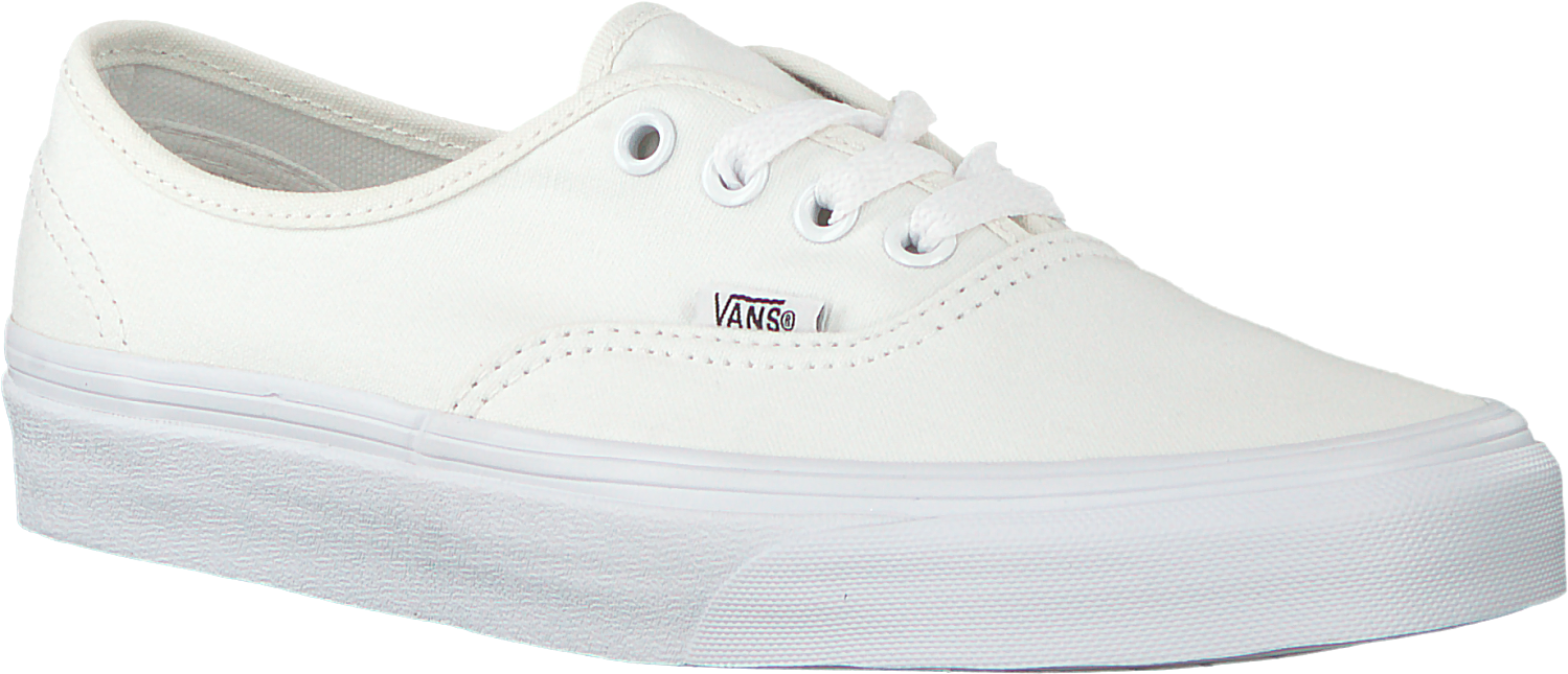 White Vans Authentic Sneaker PNG