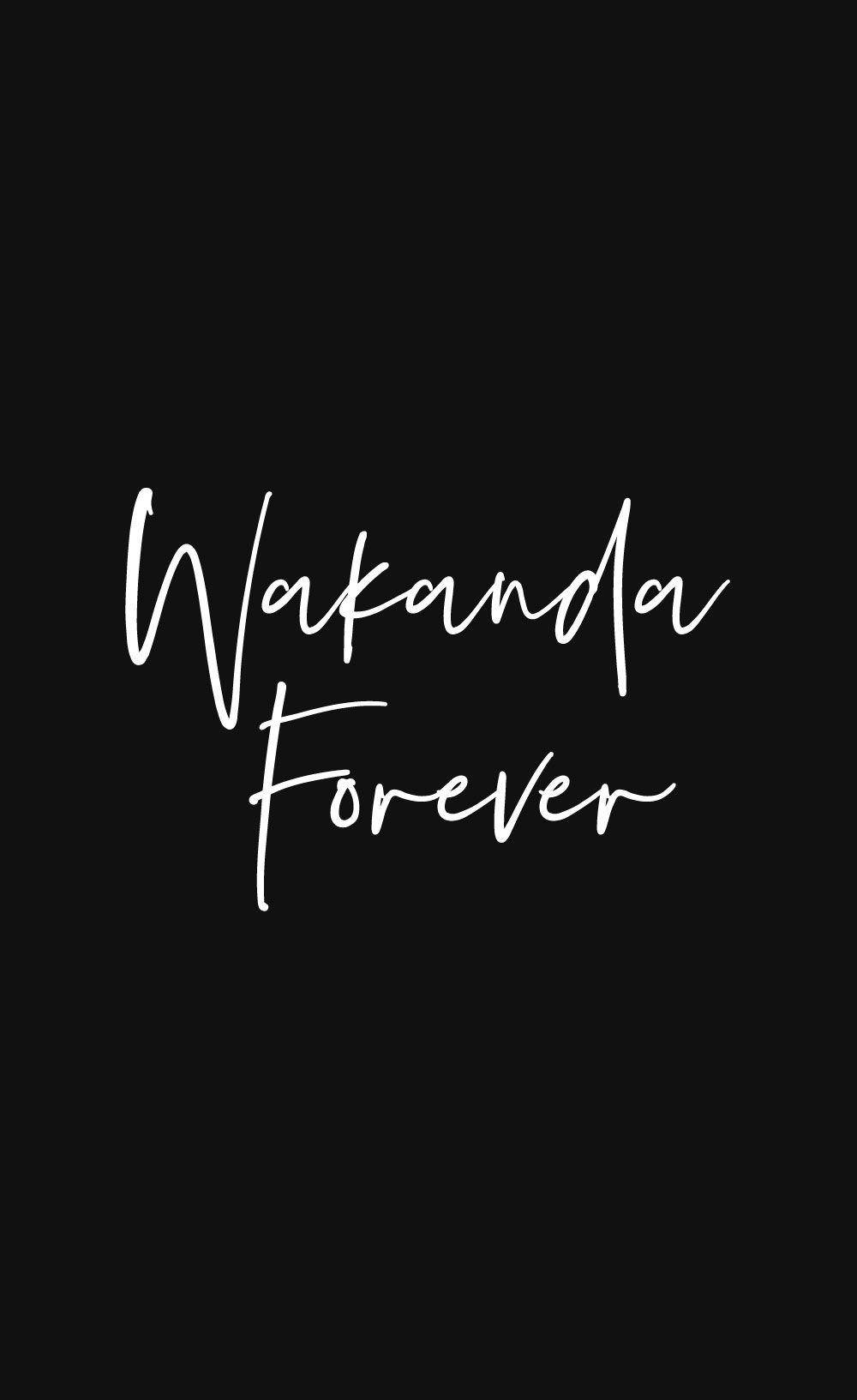 Marvelous Wakanda Forever Tribute Wallpaper