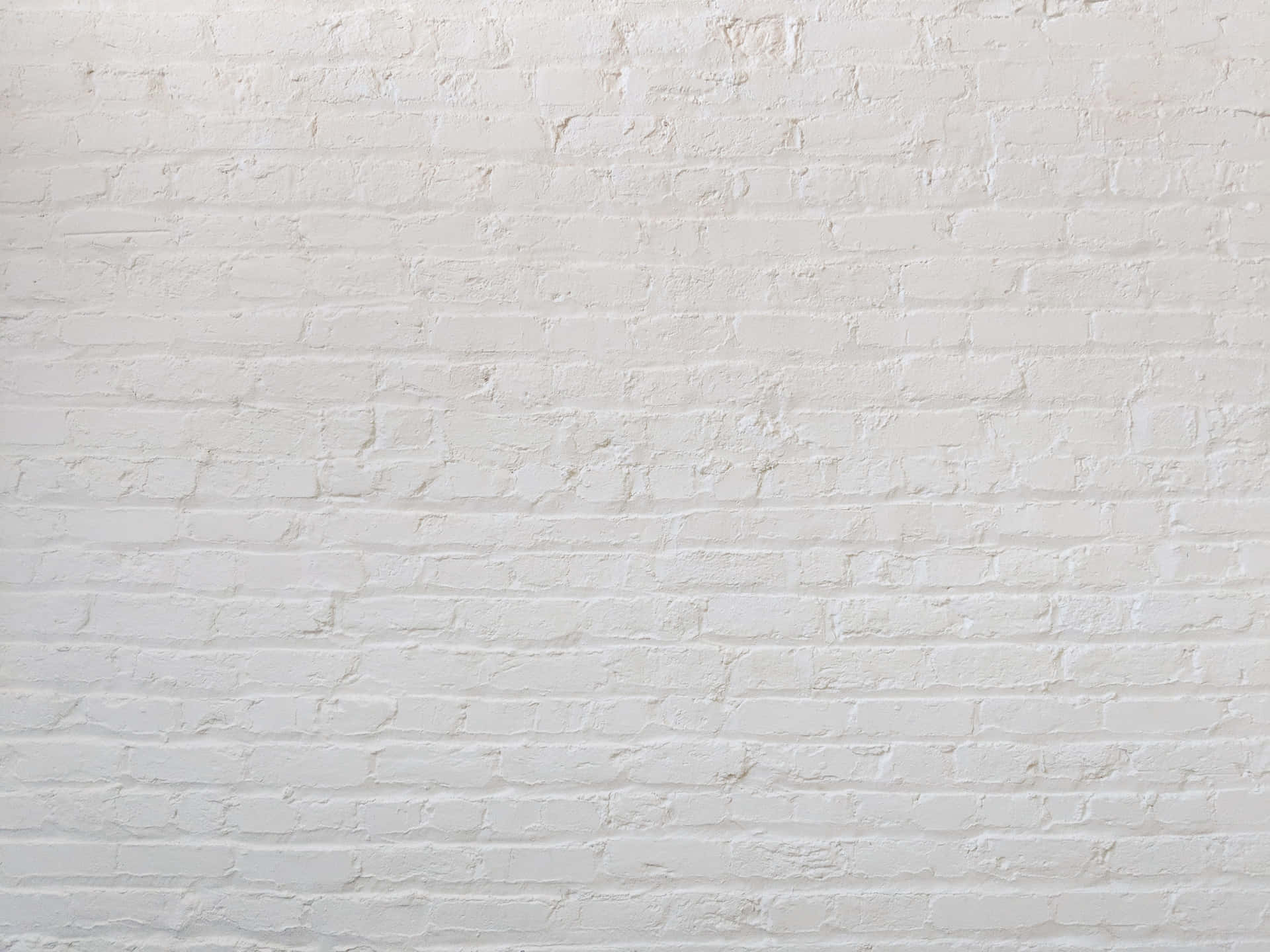 White Wall Background With Brick Pattern